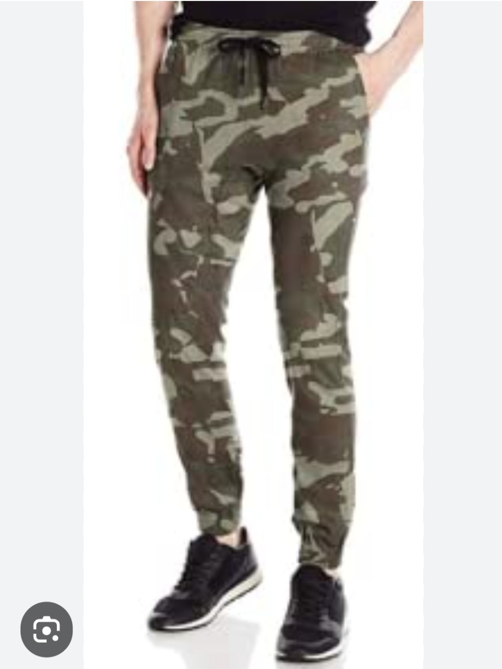 NWT Brooklyn Cloth Men's Cargo Camo Jogger Tapered Leg Twill Size S